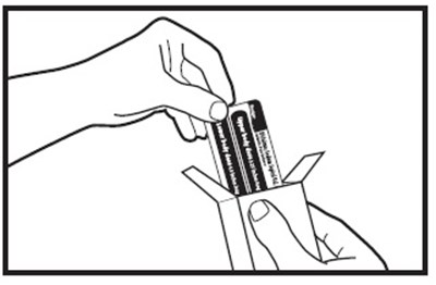 Hands opening package - Hands opening package